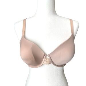 One Fab Fit® Extra Coverage Underwire Size 34D | Color: Paris Nude